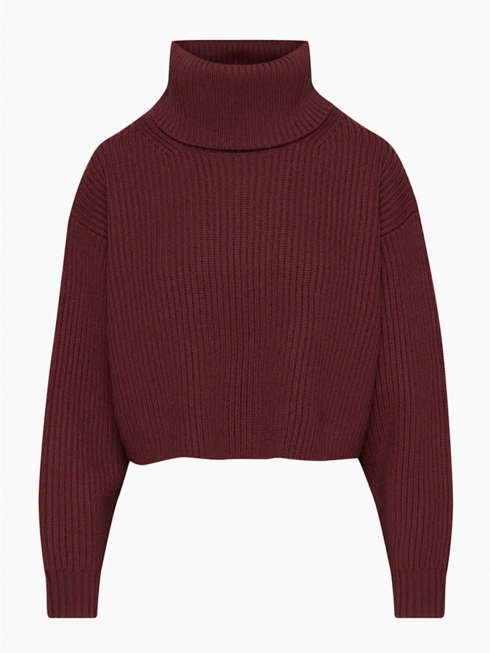 Aritzia Babaton Guell Sweater - Rich Maroon, Size L